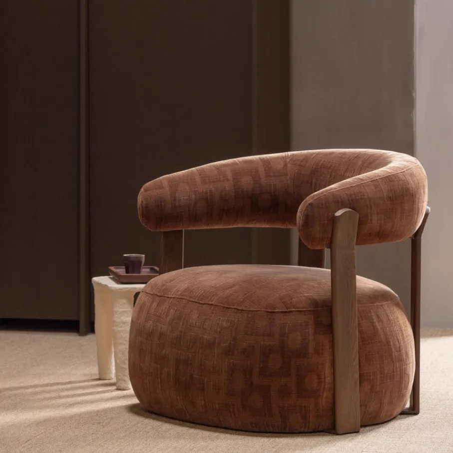 Fauteuils<WOOOD Fauteuil Foon Bruin