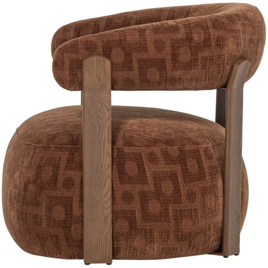 Fauteuils<WOOOD Fauteuil Foon Bruin