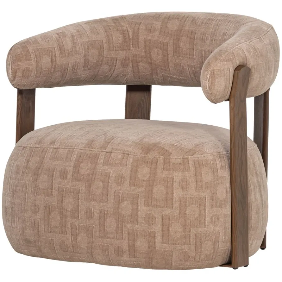 Fauteuils<WOOOD Fauteuil Foon Zand
