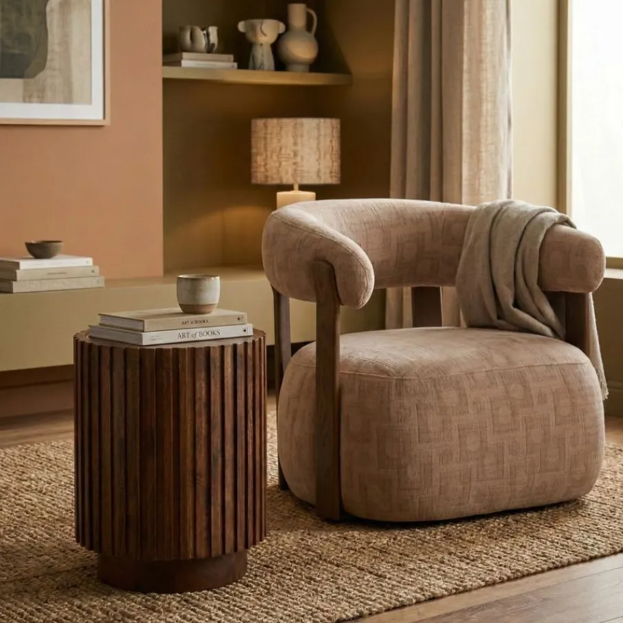 Fauteuils<WOOOD Fauteuil Foon Zand