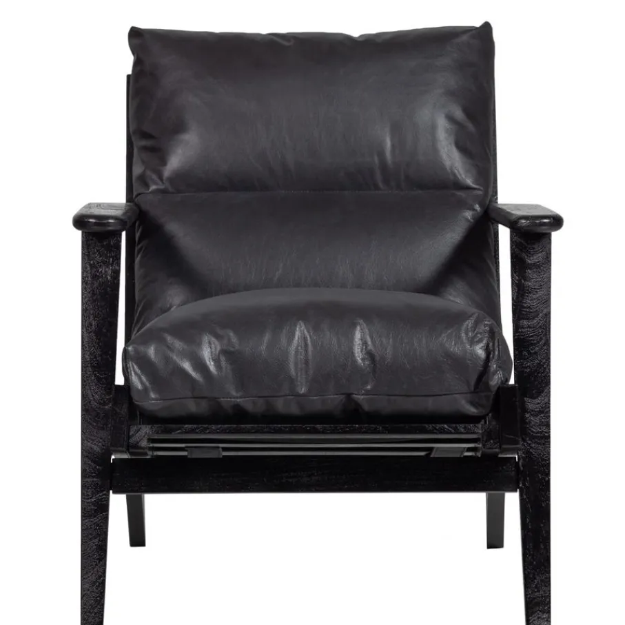 Fauteuils<WOOOD Fauteuil Houston Zwart