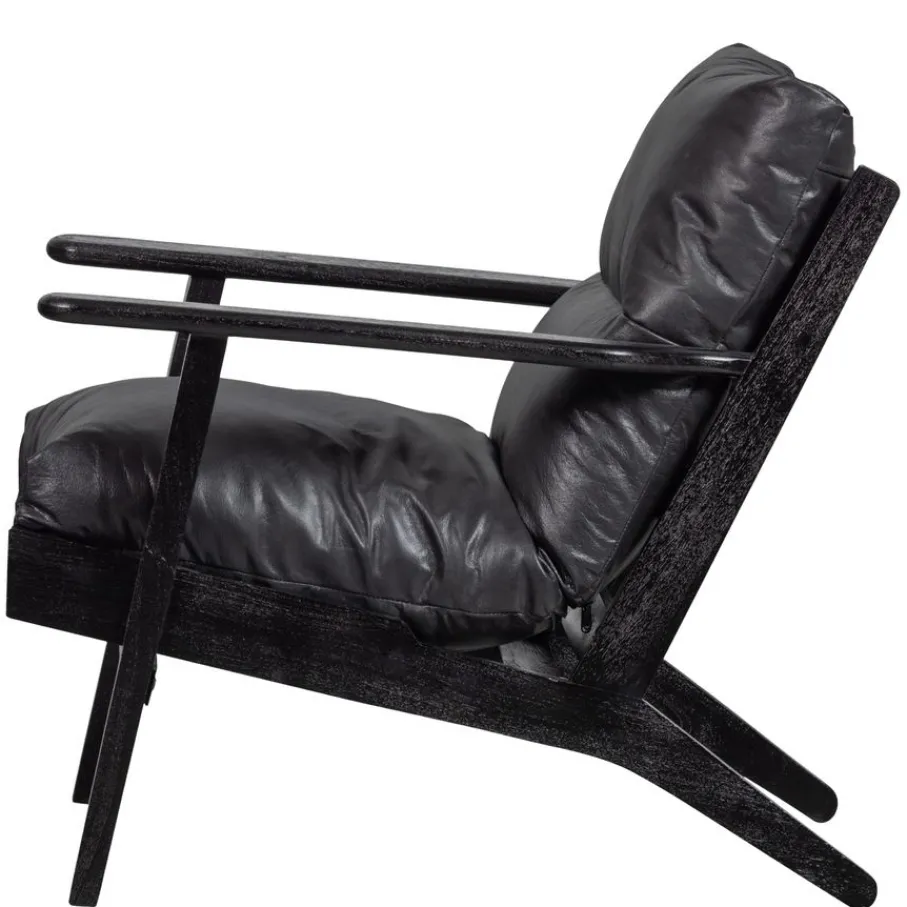Fauteuils<WOOOD Fauteuil Houston Zwart