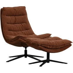 Fauteuils<WOOOD Fauteuil Kube Bruin