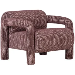 Fauteuils<WOOOD Fauteuil Lenny Bordeauxrood