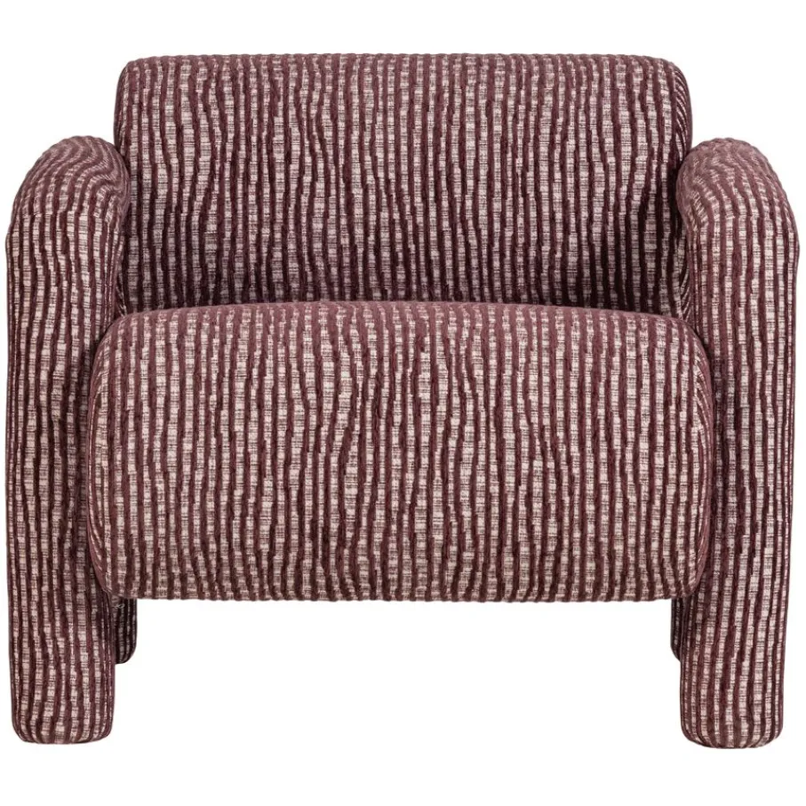 Fauteuils<WOOOD Fauteuil Lenny Bordeauxrood