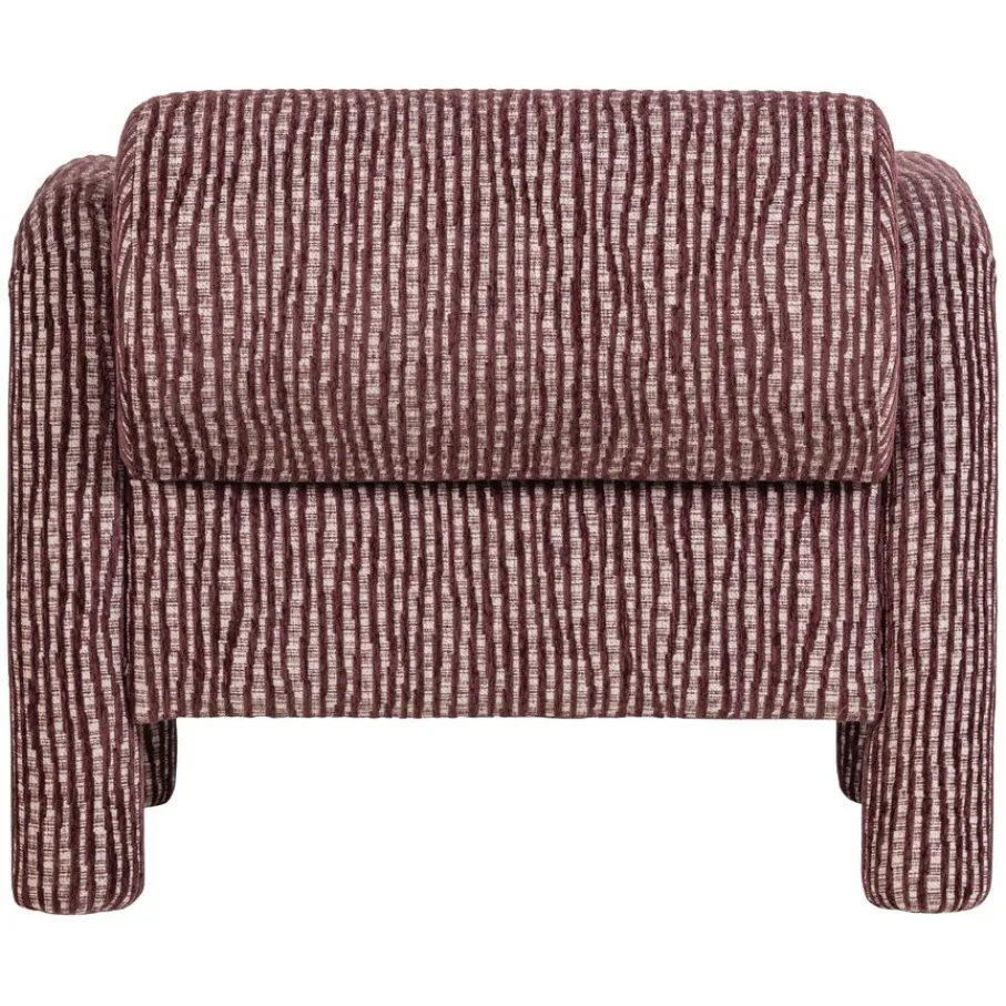 Fauteuils<WOOOD Fauteuil Lenny Bordeauxrood
