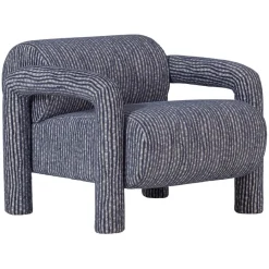 Fauteuils<WOOOD Fauteuil Lenny Grijsblauw
