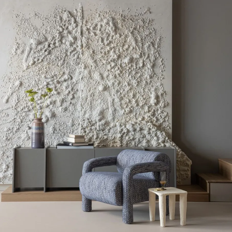 Fauteuils<WOOOD Fauteuil Lenny Grijsblauw