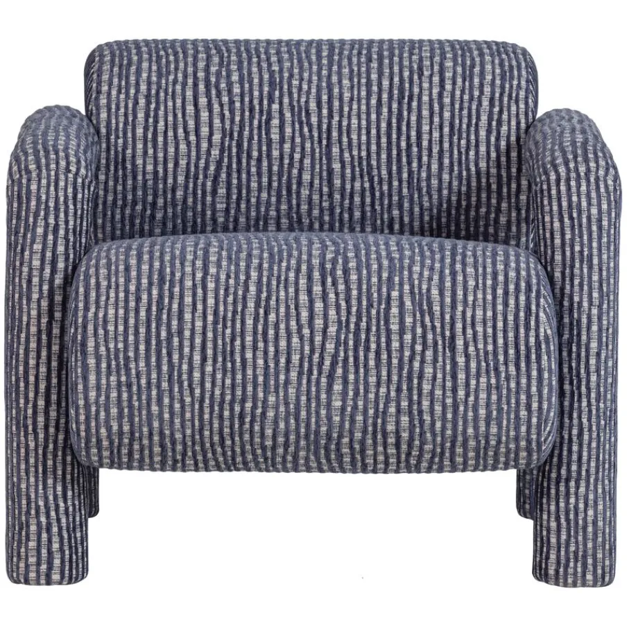 Fauteuils<WOOOD Fauteuil Lenny Grijsblauw