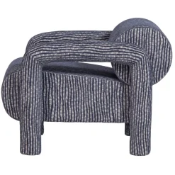 Fauteuils<WOOOD Fauteuil Lenny Grijsblauw