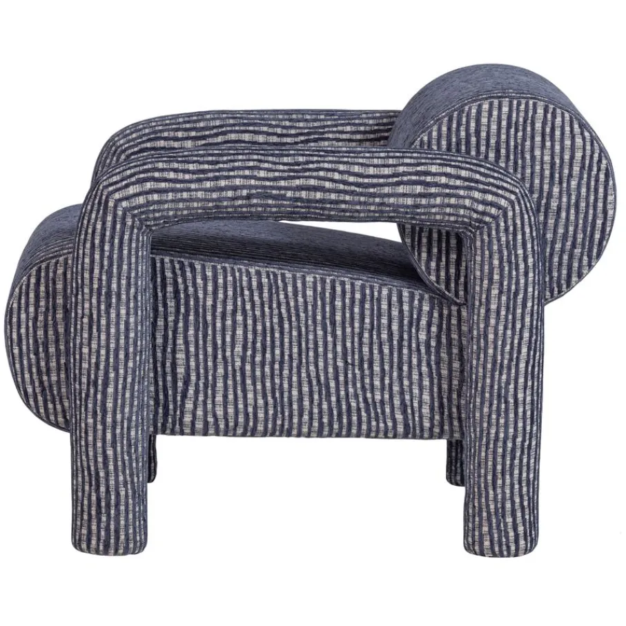 Fauteuils<WOOOD Fauteuil Lenny Grijsblauw