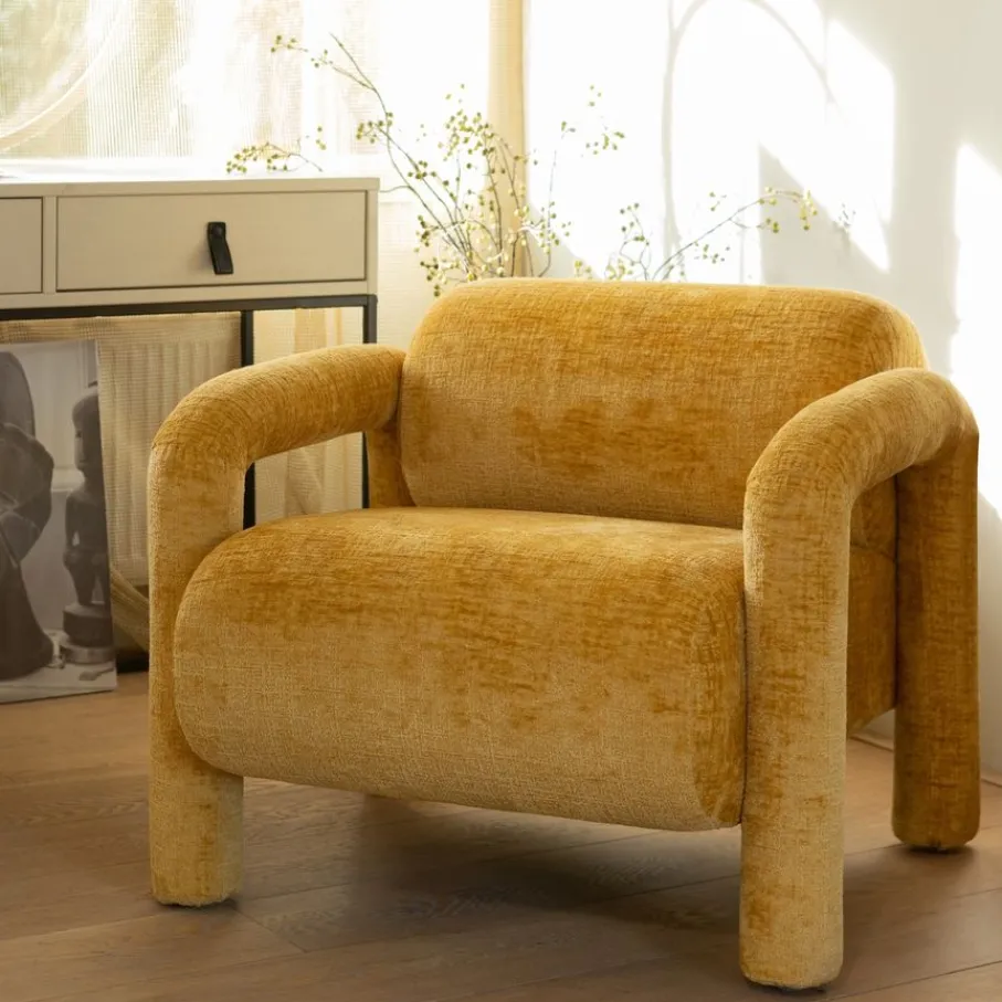 Fauteuils<WOOOD Fauteuil Lenny Oker