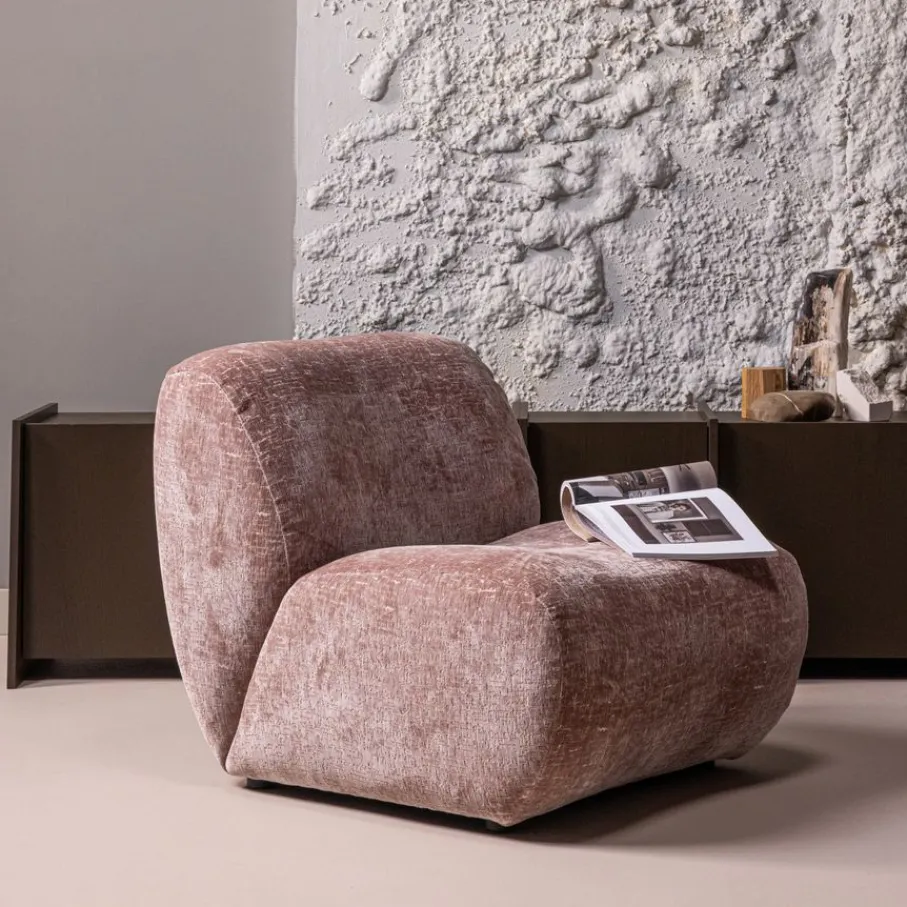Fauteuils<WOOOD Fauteuil Nomu Lichtroze