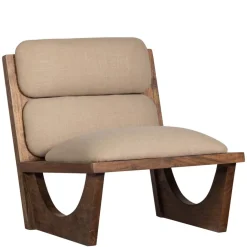 Fauteuils<WOOOD Fauteuil Opulent Naturel