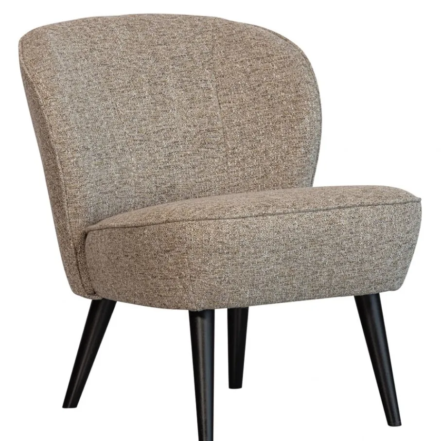 Fauteuils<WOOOD Fauteuil Sara Lichtbruin