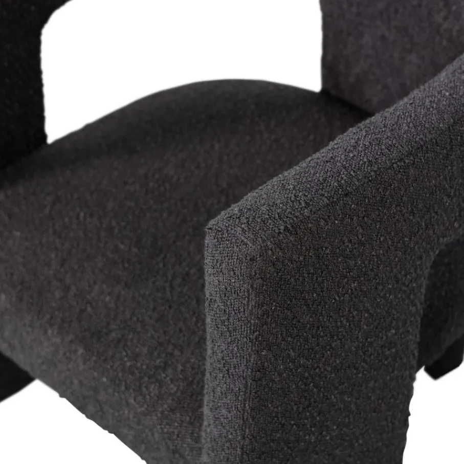 Fauteuils<WOOOD Fauteuil Tiwa Donkergrijs