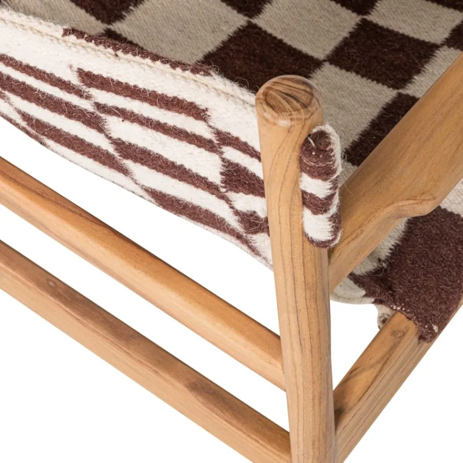 Fauteuils<WOOOD Fauteuil Zano Bruin / Naturel
