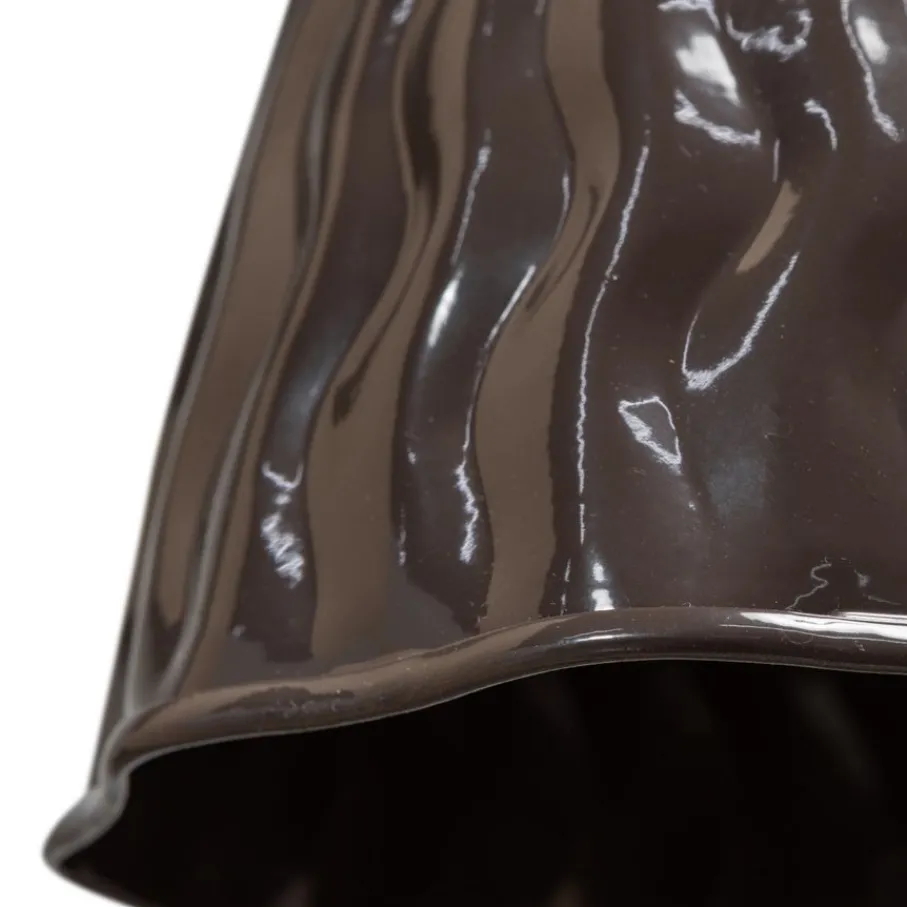 Hanglampen<WOOOD Hanglamp Arleso Donkerbruin - E27 - Ø 19 cm