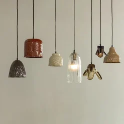 Hanglampen<WOOOD Hanglamp Arleso Honinggeel - E27 - Ø 16 cm