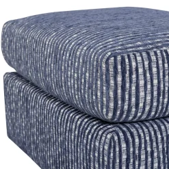 Voetenbanken|Fauteuils<WOOOD Hocker Lou Grijsblauw - 60x50 cm