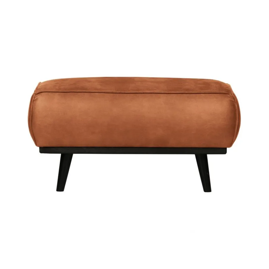 Voetenbanken|Fauteuils<WOOOD Hocker Statement Cognac - 80x55 cm