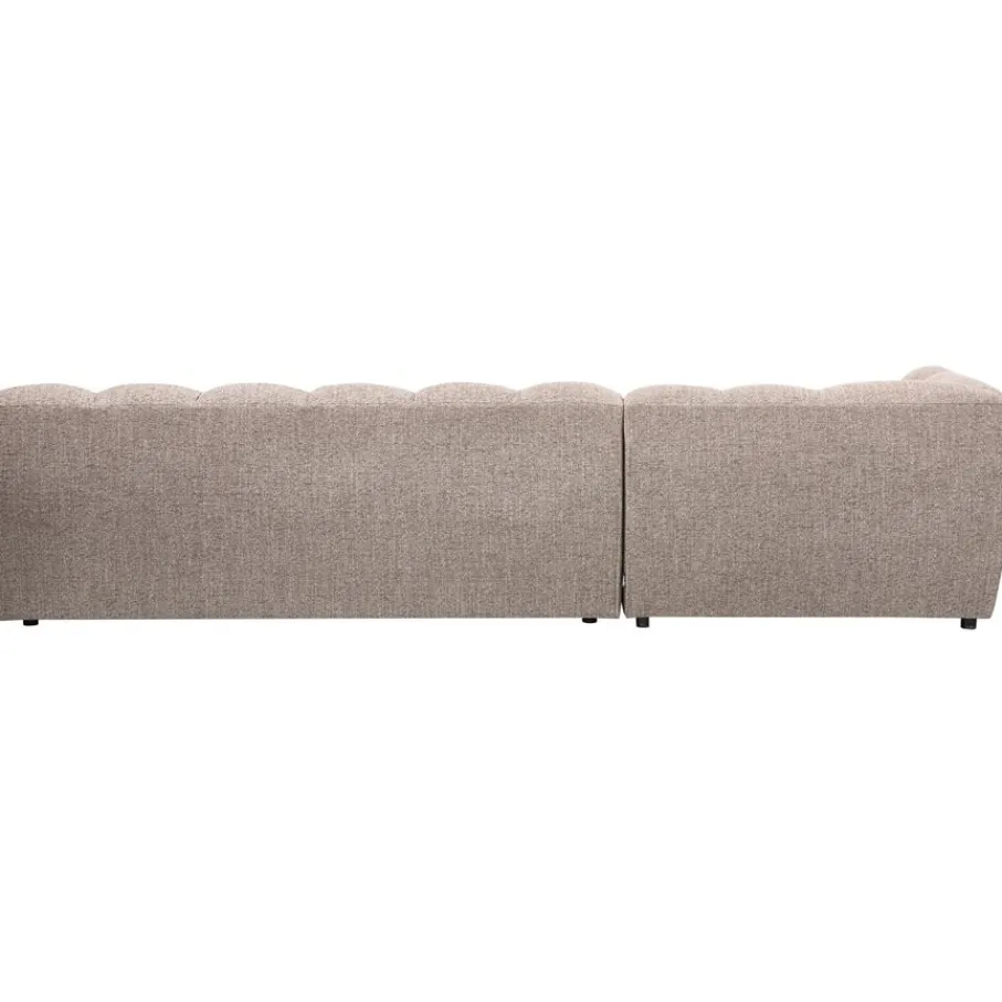 Hoekbanken<WOOOD Hoekbank Allure Links Bruin