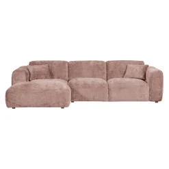 Hoekbanken<WOOOD Hoekbank Cloud Links Roze