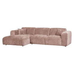 Hoekbanken<WOOOD Hoekbank Cloud Links Roze