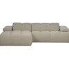 Hoekbanken<WOOOD Hoekbank Mojo Links Beige