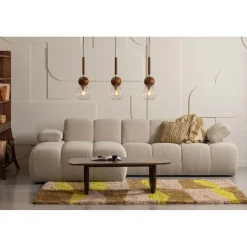 Hoekbanken<WOOOD Hoekbank Mojo Links Beige