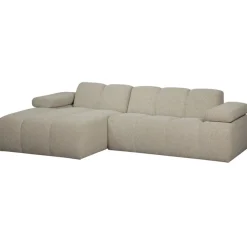 Hoekbanken<WOOOD Hoekbank Mojo Links Beige