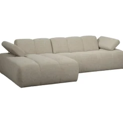 Hoekbanken<WOOOD Hoekbank Mojo Links Beige