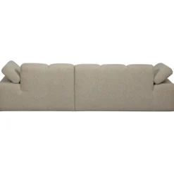 Hoekbanken<WOOOD Hoekbank Mojo Rechts Beige