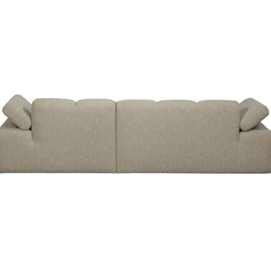 Hoekbanken<WOOOD Hoekbank Mojo Rechts Beige