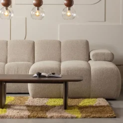 Hoekbanken<WOOOD Hoekbank Mojo Rechts Beige