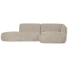 Hoekbanken<WOOOD Hoekbank Polly Rechts Beige