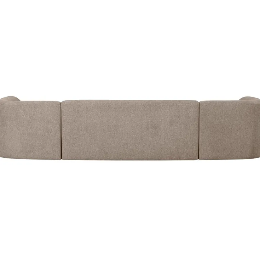 U-Banken<WOOOD Hoekbank Sloping Beige