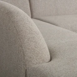 Hoekbanken<WOOOD Hoekbank Sloping Links Beige