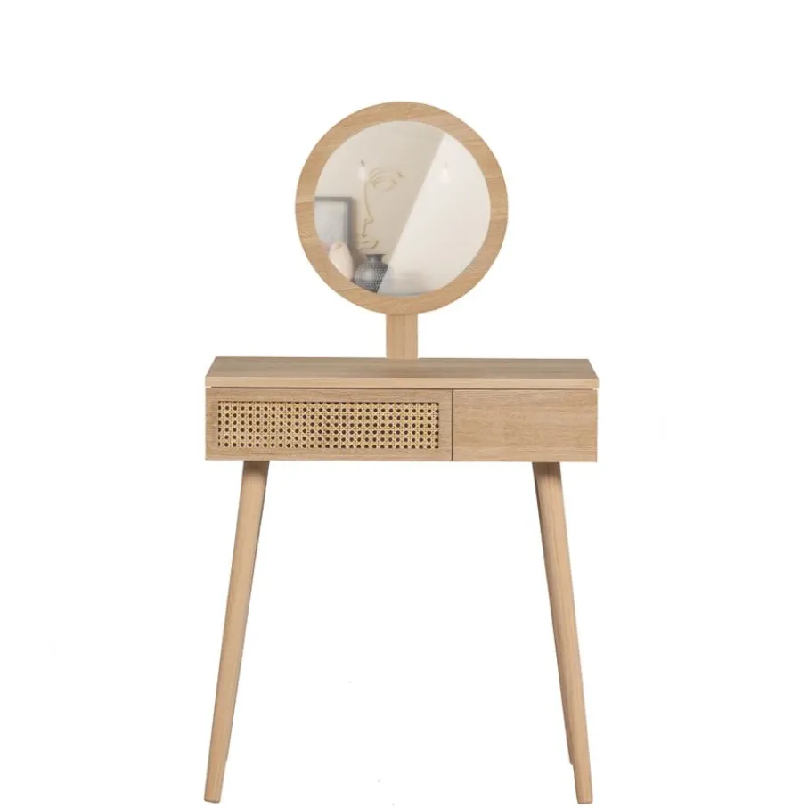 Sidetables<WOOOD Kaptafel Soof Naturel - 125x70x40 cm