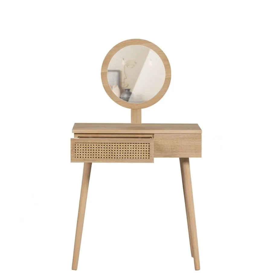 Sidetables<WOOOD Kaptafel Soof Naturel - 125x70x40 cm