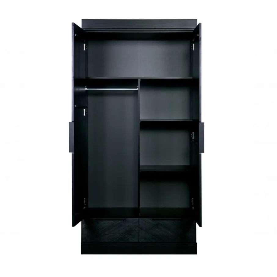 Kastaccessoires<WOOOD Kastindeling Connect Zwart