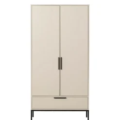 Kledingkasten<WOOOD Kledingkast Adam Dust - 100x200x53 cm