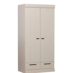 Kledingkasten<WOOOD Kledingkast Connect Dust - 94x195x53 cm