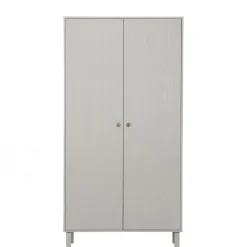 Kledingkasten<WOOOD Kledingkast Madu Grijs - 100x195x53 cm