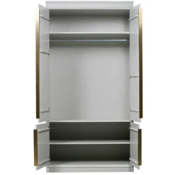 Kledingkasten<WOOOD Kledingkast Organize Mist - 110x215x62 cm