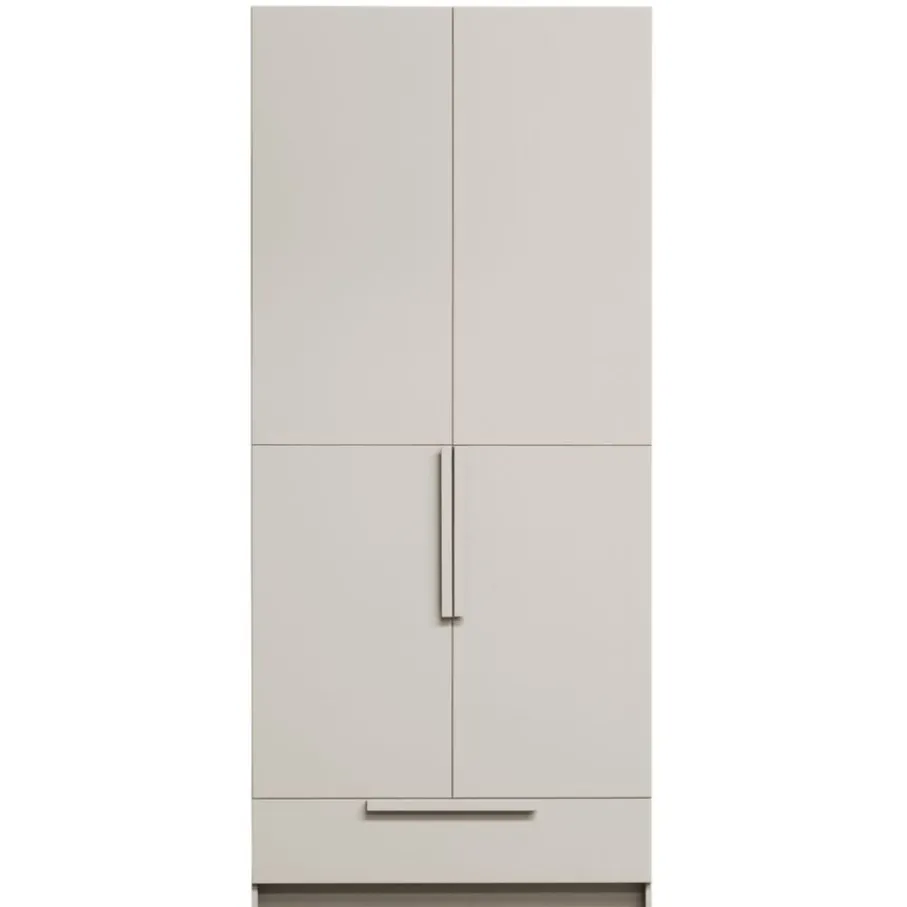 Kledingkasten<WOOOD Kledingkast Pure Dust - 95x215x60 cm