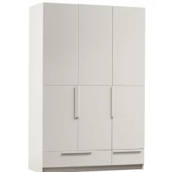 Kledingkasten<WOOOD Kledingkast Pure Dust - 142x215x60 cm