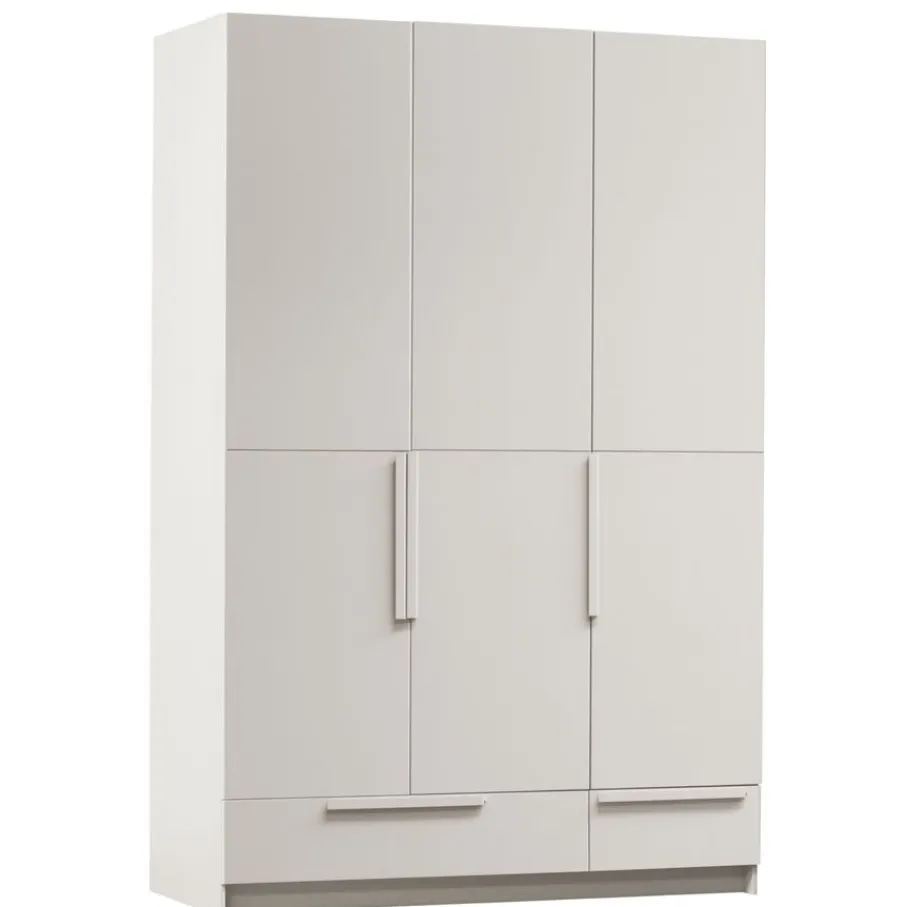 Kledingkasten<WOOOD Kledingkast Pure Dust - 142x215x60 cm