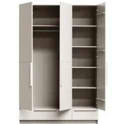Kledingkasten<WOOOD Kledingkast Pure Dust - 142x215x60 cm