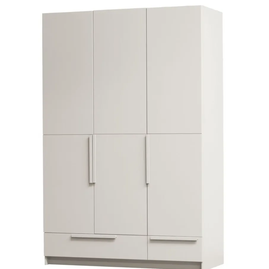 Kledingkasten<WOOOD Kledingkast Pure Dust - 142x215x60 cm